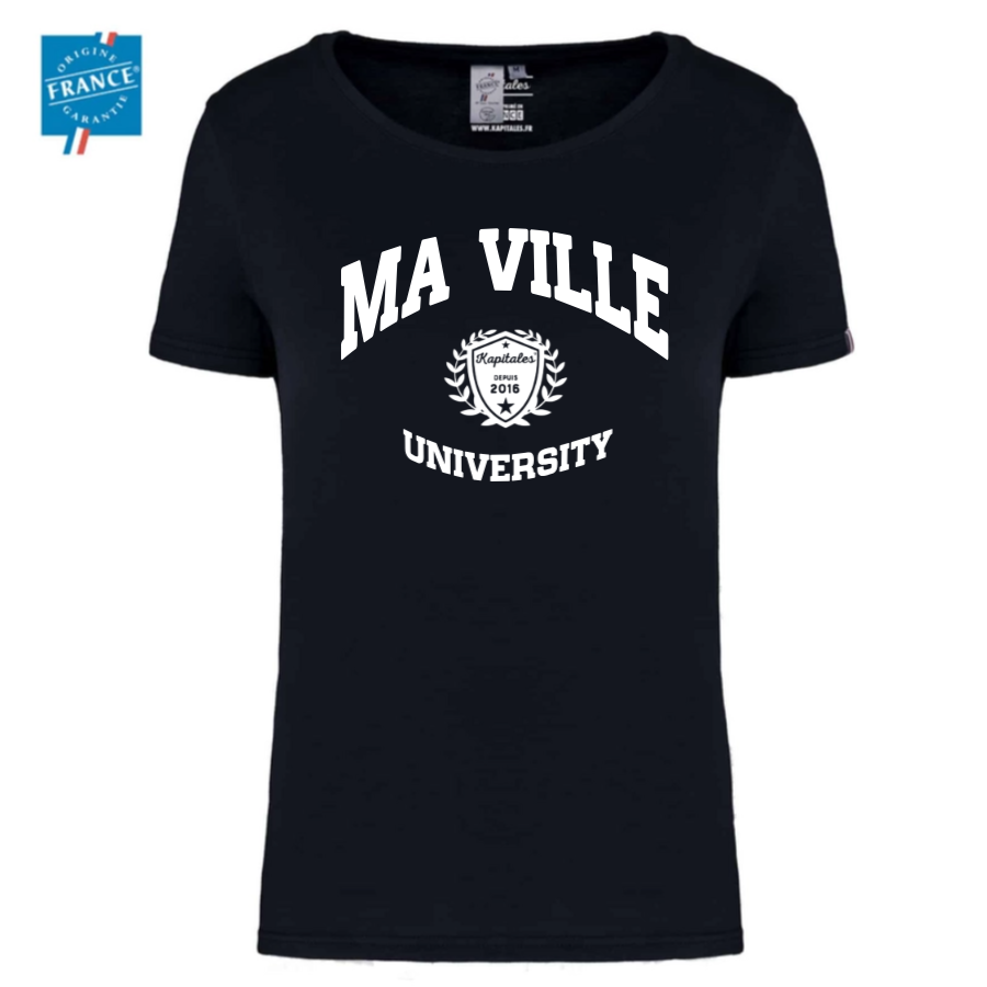 T-Shirt Origine France Femme BIO-5