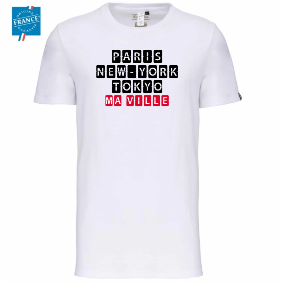 T-Shirt Origine France Homme BIO
