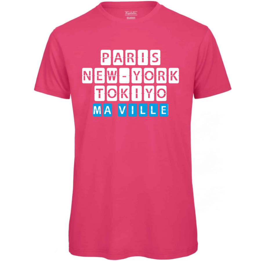 T-shirt Homme Bio personnalisé-2