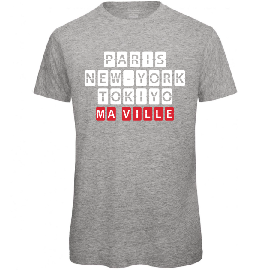 T-shirt Homme Bio personnalisé-2