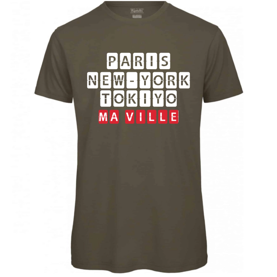 T-shirt Homme Bio personnalisé-2