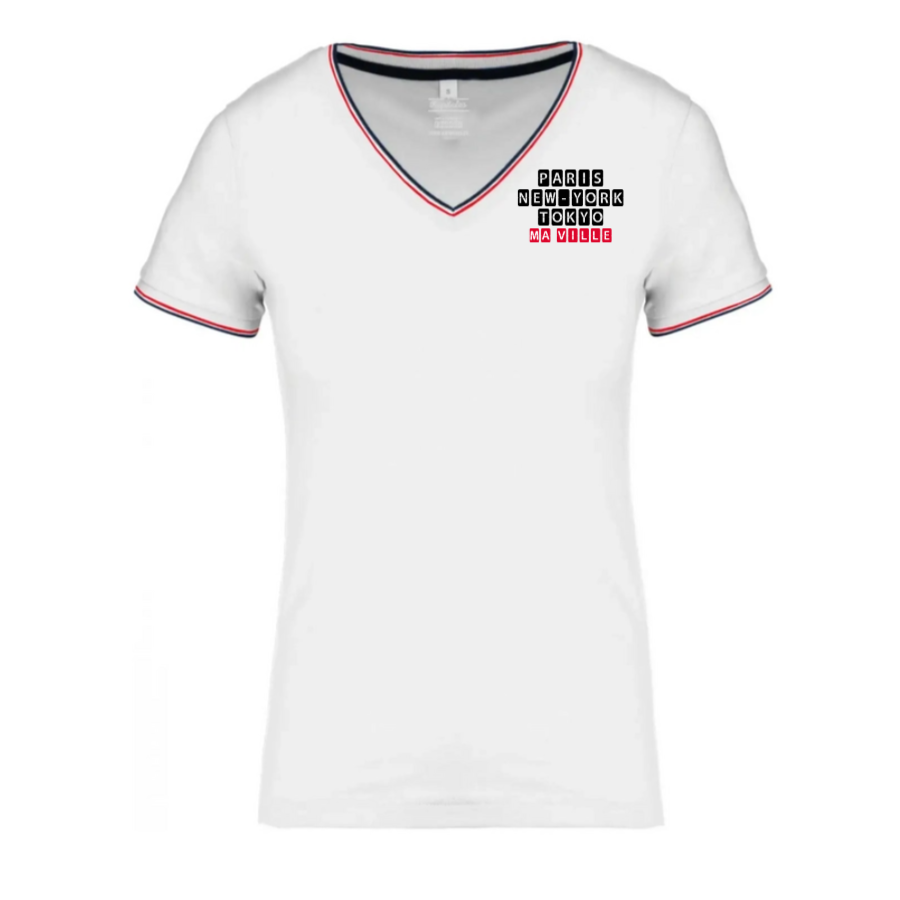 T-shirt Maille Piquée Femme-2