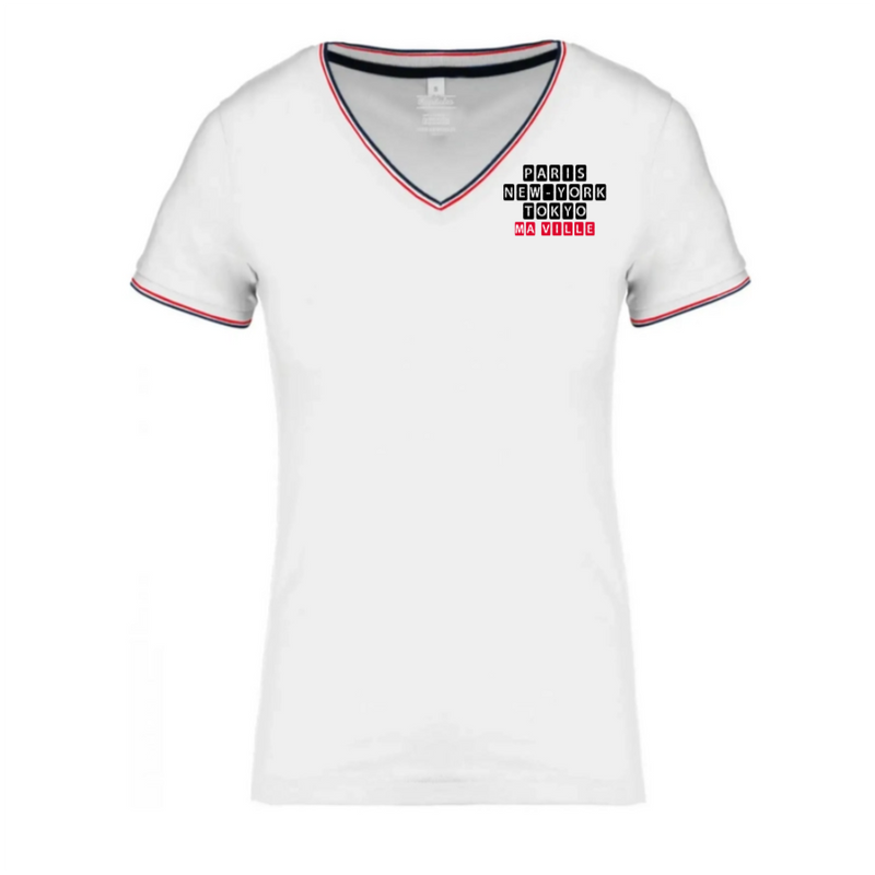 T-shirt Maille Piquée Femme-2
