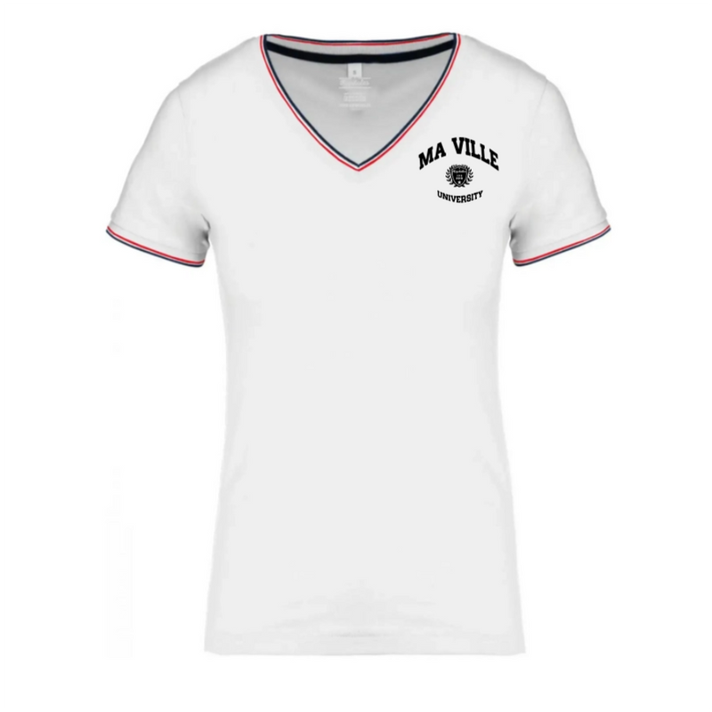 T-shirt Maille Piquée Femme-5