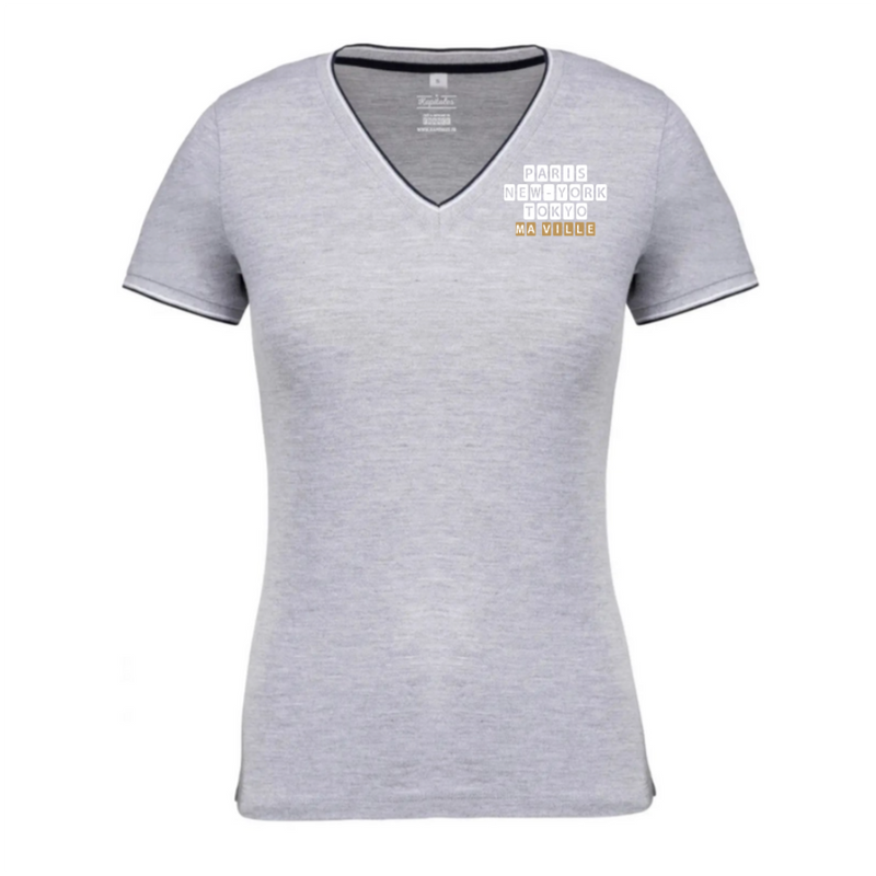 T-shirt Maille Piquée Femme-2