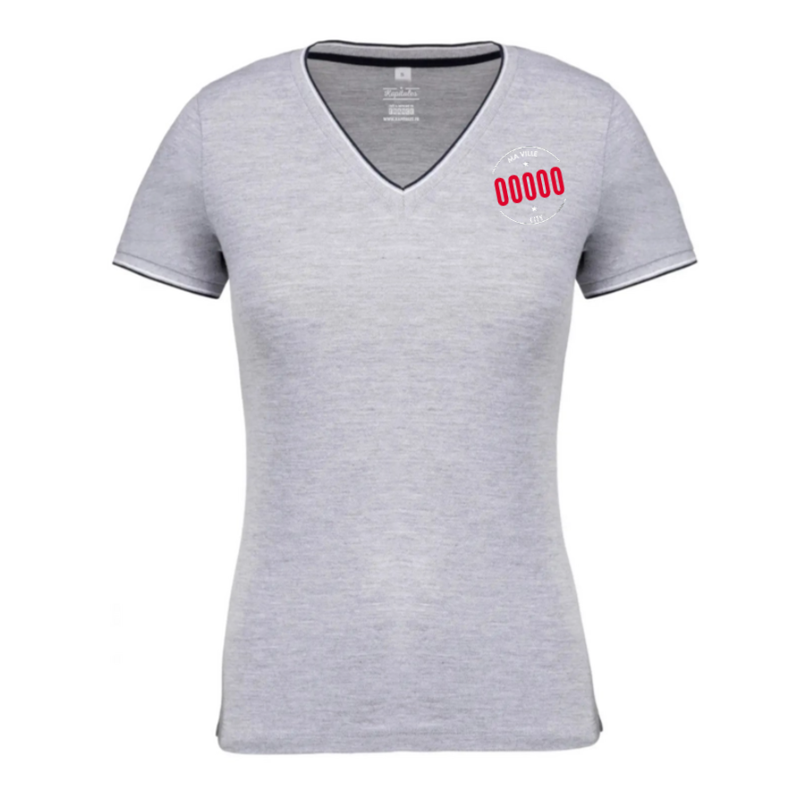 T-shirt Maille Piquée Femme-3