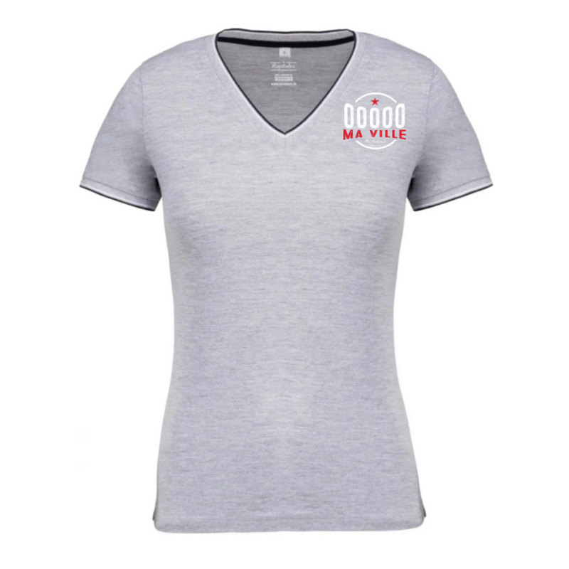 T-shirt Maille Piquée Femme-4