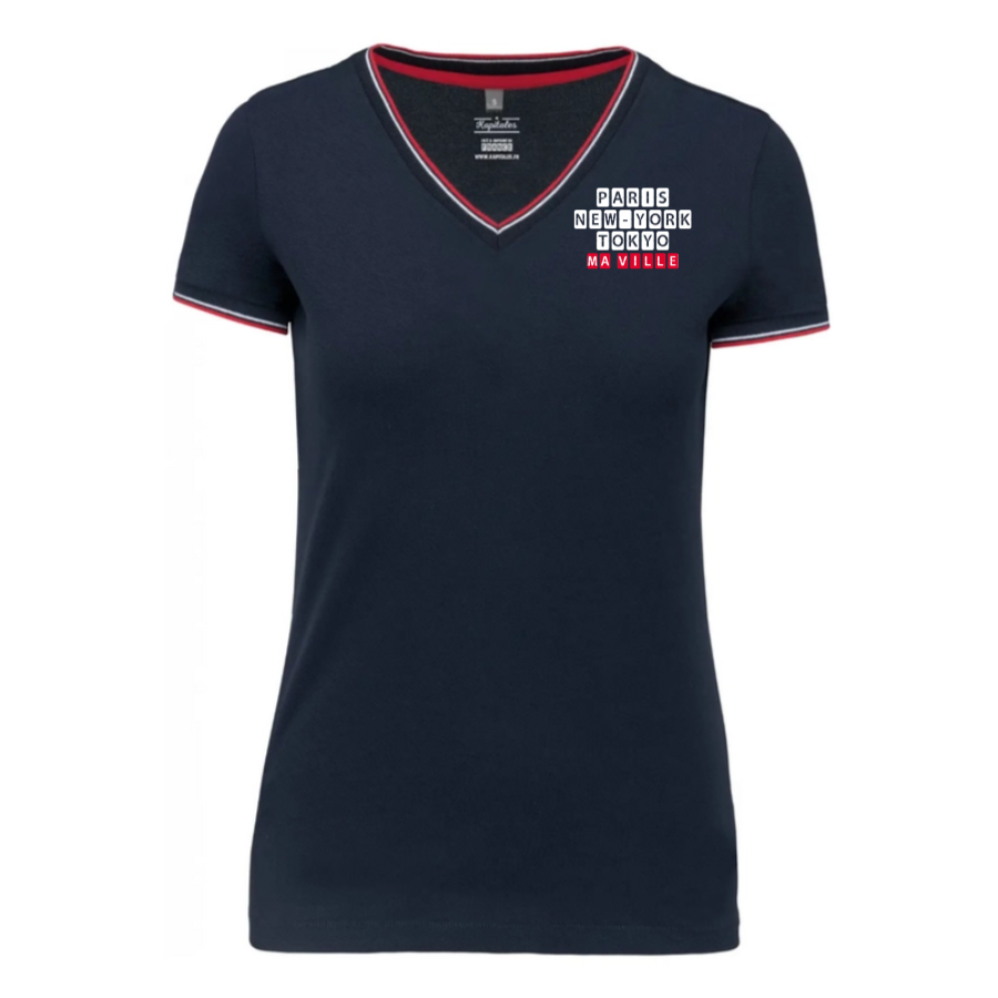 T-shirt Maille Piquée Femme-2