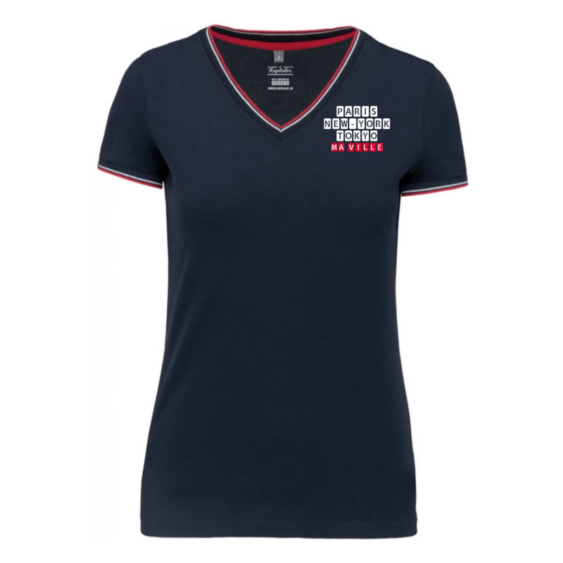 T-shirt Maille Piquée Femme-2