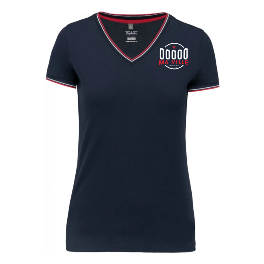 T-shirt Maille Piquée Femme-4