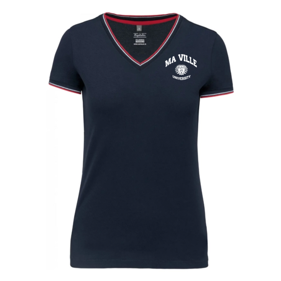 T-shirt Maille Piquée Femme-5