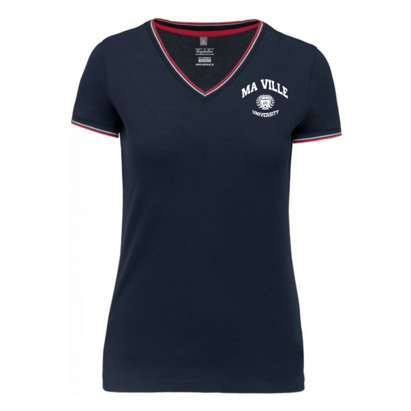 T-shirt Maille Piquée Femme-5