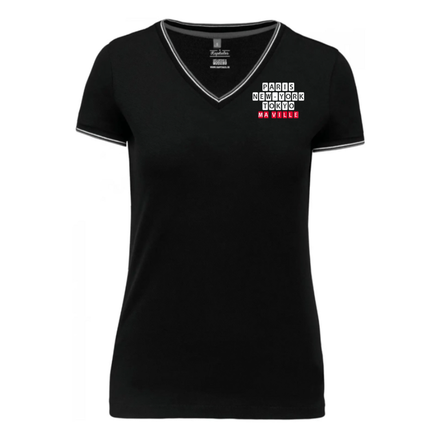 T-shirt Maille Piquée Femme-2