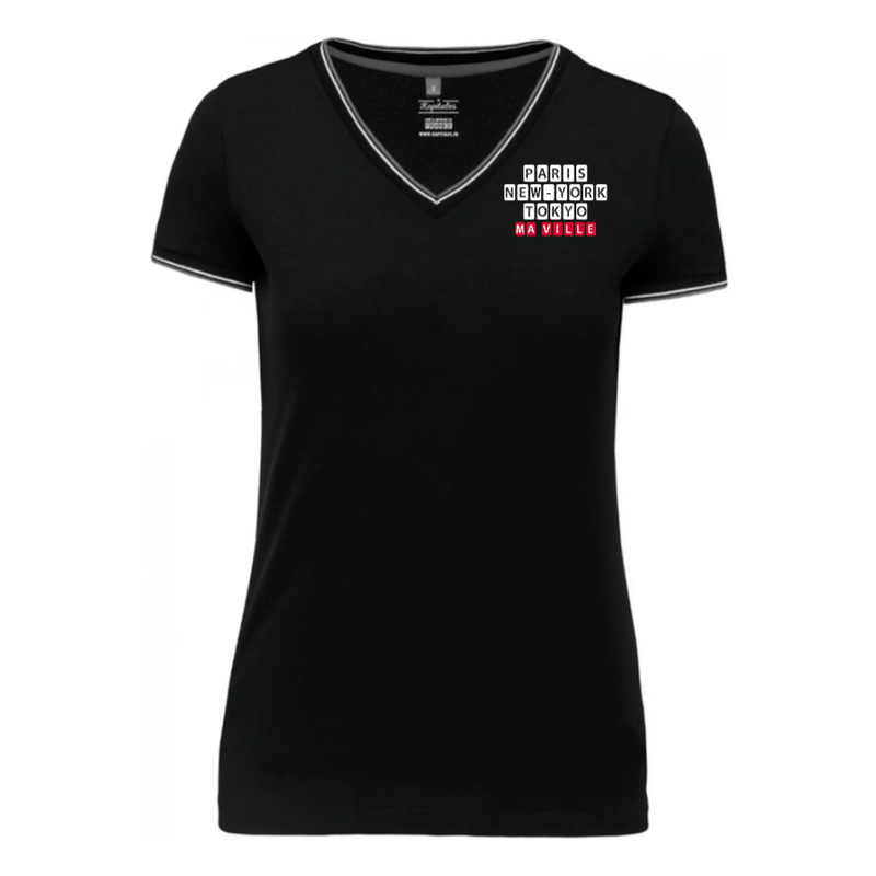 T-shirt Maille Piquée Femme-2