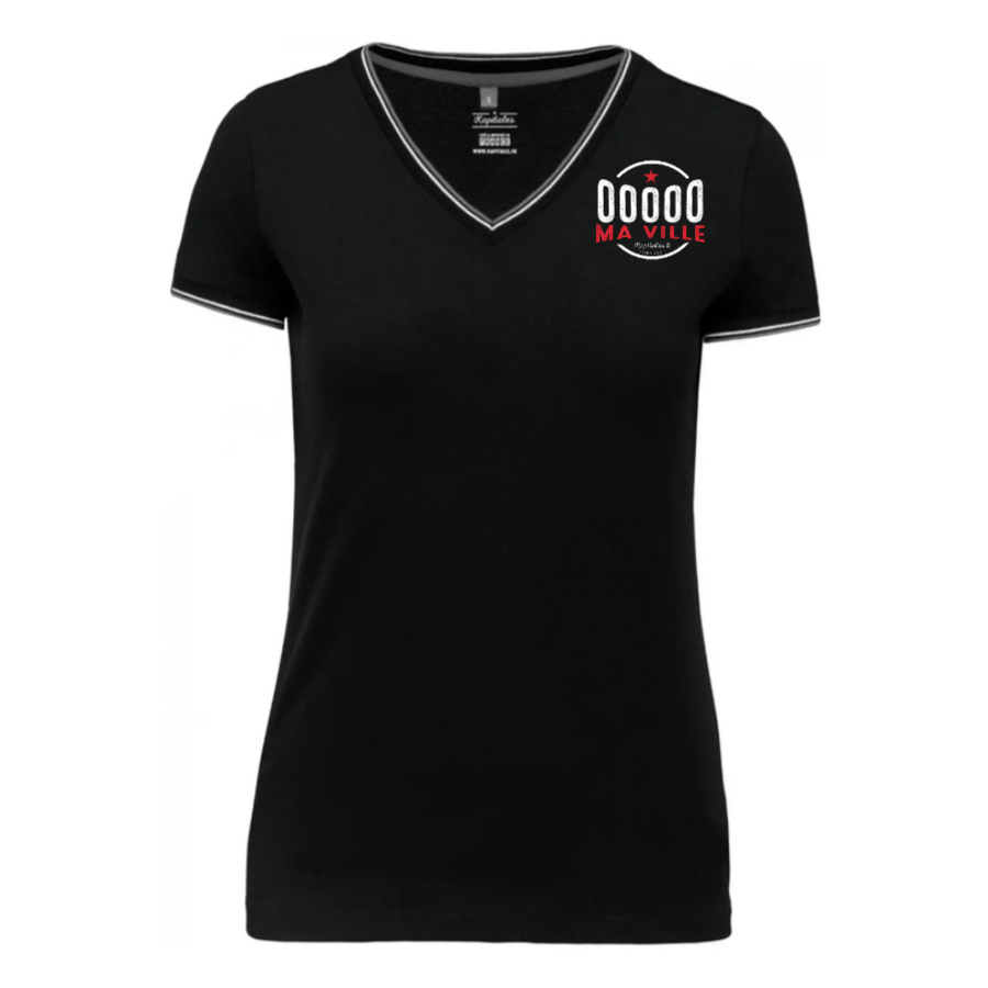T-shirt Maille Piquée Femme-4