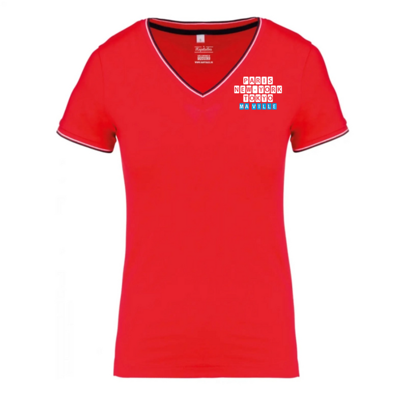 T-shirt Maille Piquée Femme-2