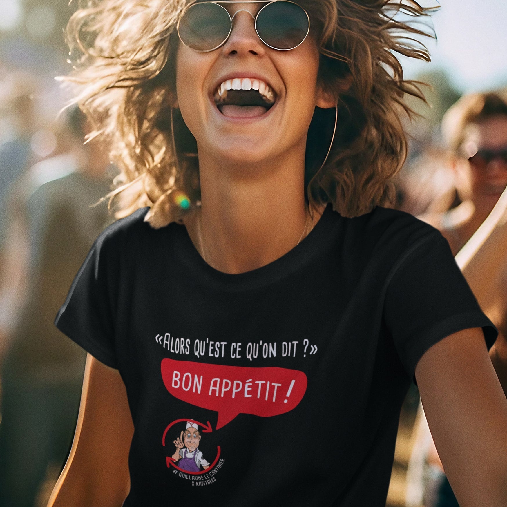 GUILLAUME THE CANTERMAN T-SHIRT "BON APPETIT!"-1