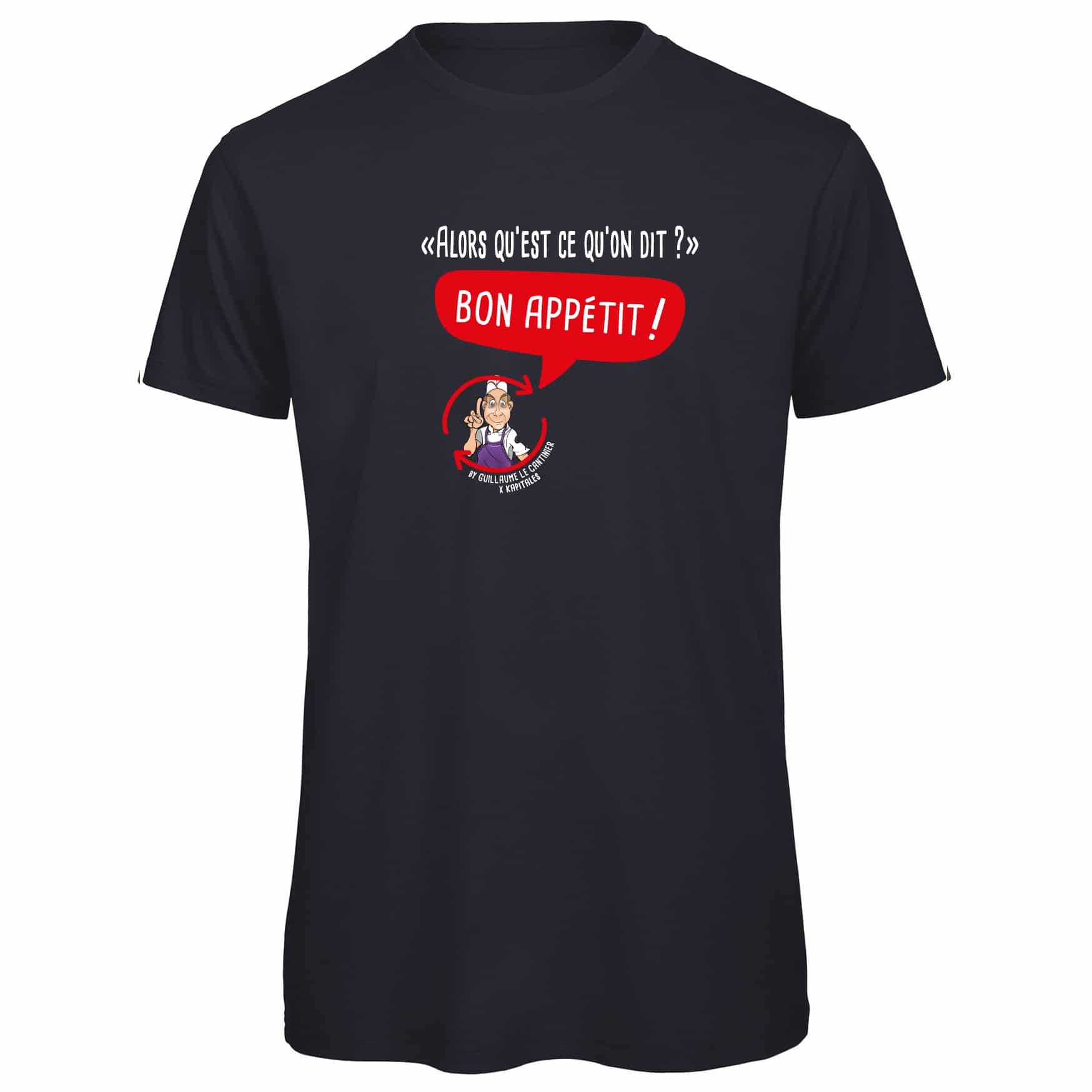 GUILLAUME THE CANTERMAN T-SHIRT "BON APPETIT!"