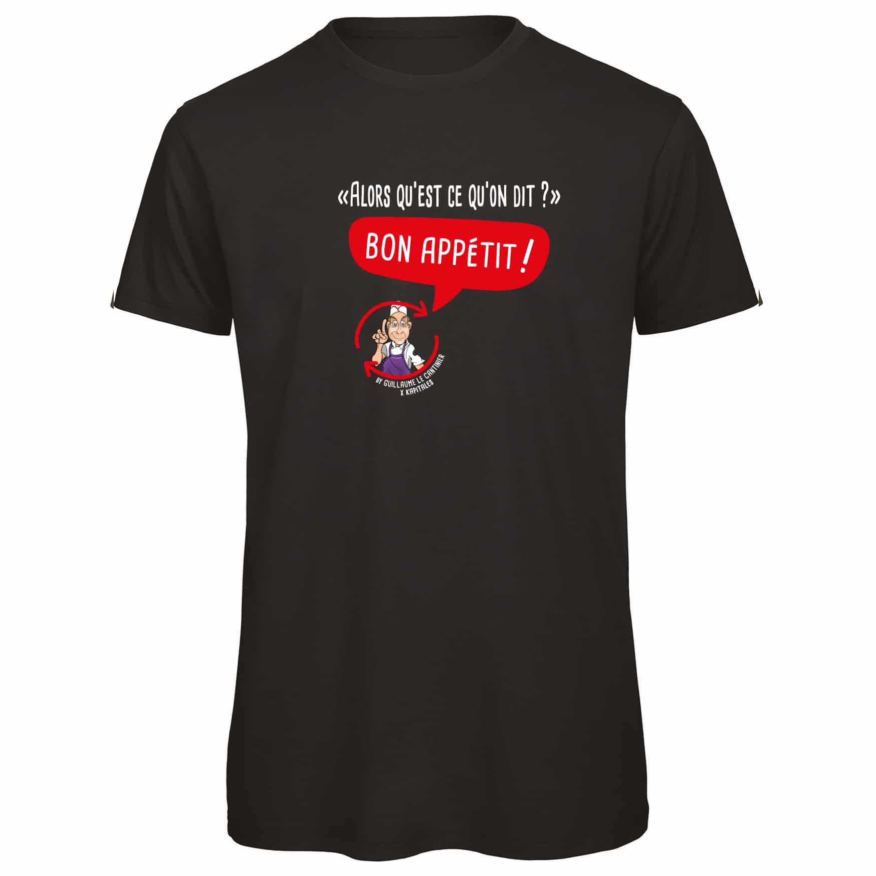 GUILLAUME THE CANTERMAN T-SHIRT "BON APPETIT!"