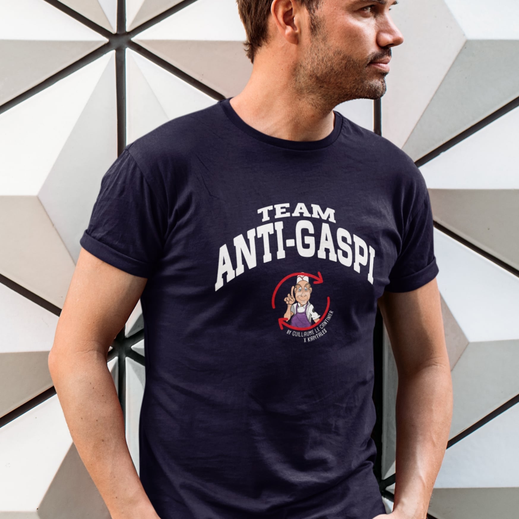"TEAM ANTI-WASTE" T-SHIRT THE CANTINIER