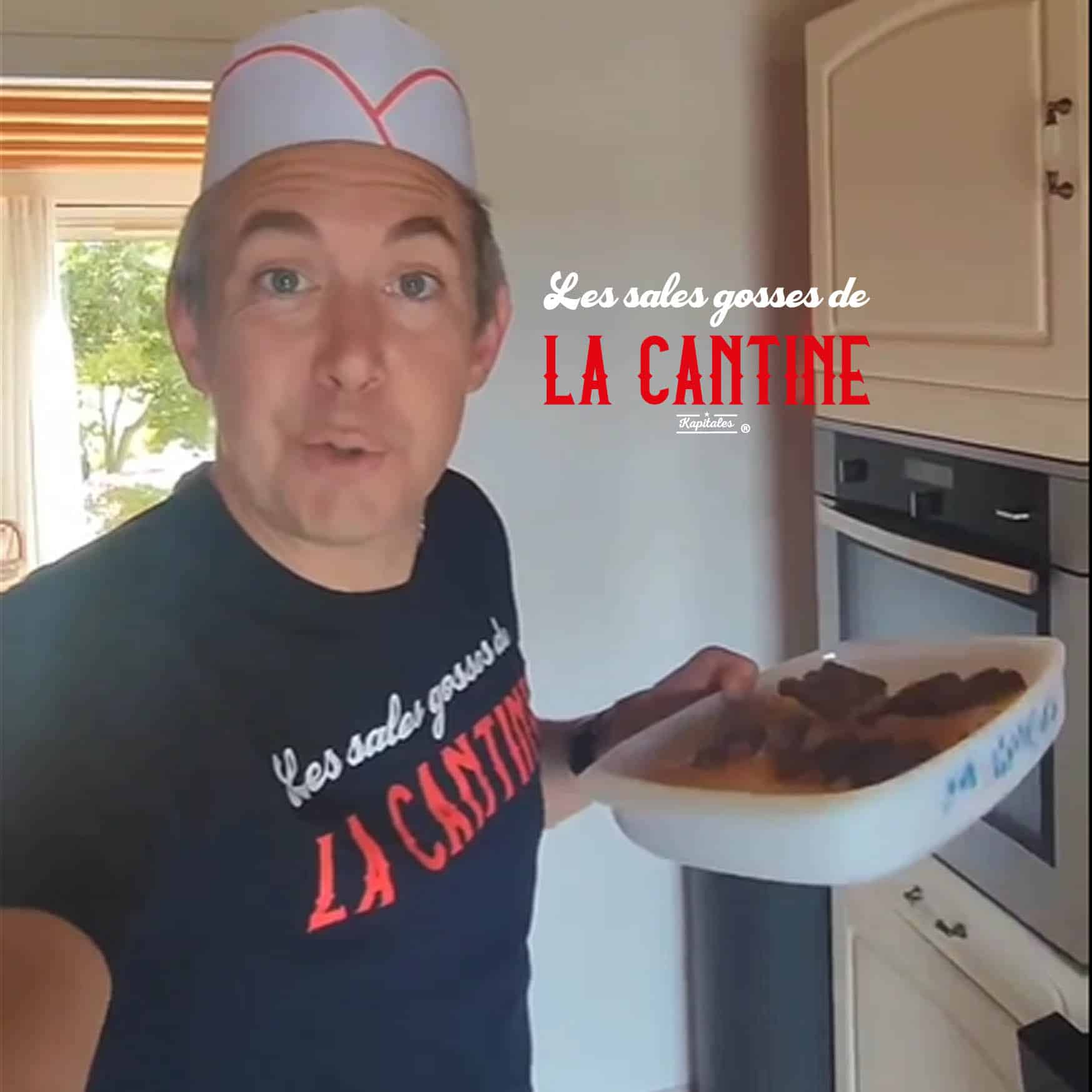 "THE CANTEEN MANAGER'S T-SHIRT" "THE NAUGHTY KIDS OF THE CANTEEN"