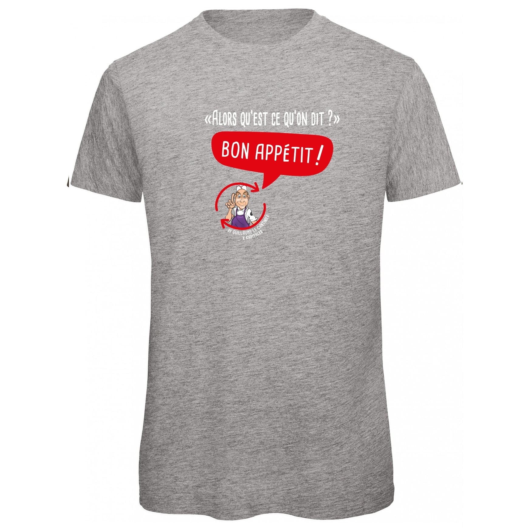 GUILLAUME THE CANTERMAN T-SHIRT "BON APPETIT!"
