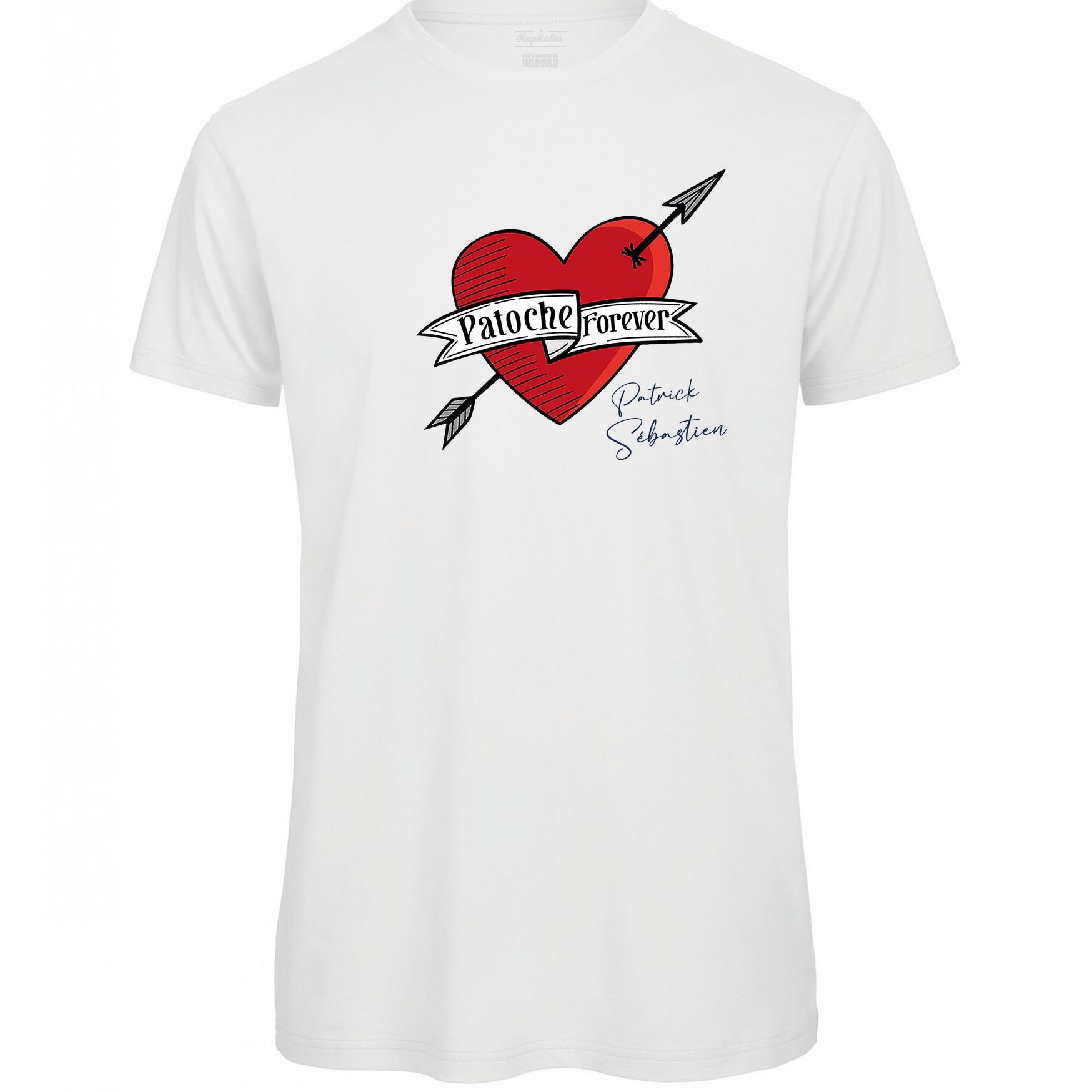 PATRICK SEBASTIEN “PATOCHE FOREVER” MEN’S T-SHIRT-2