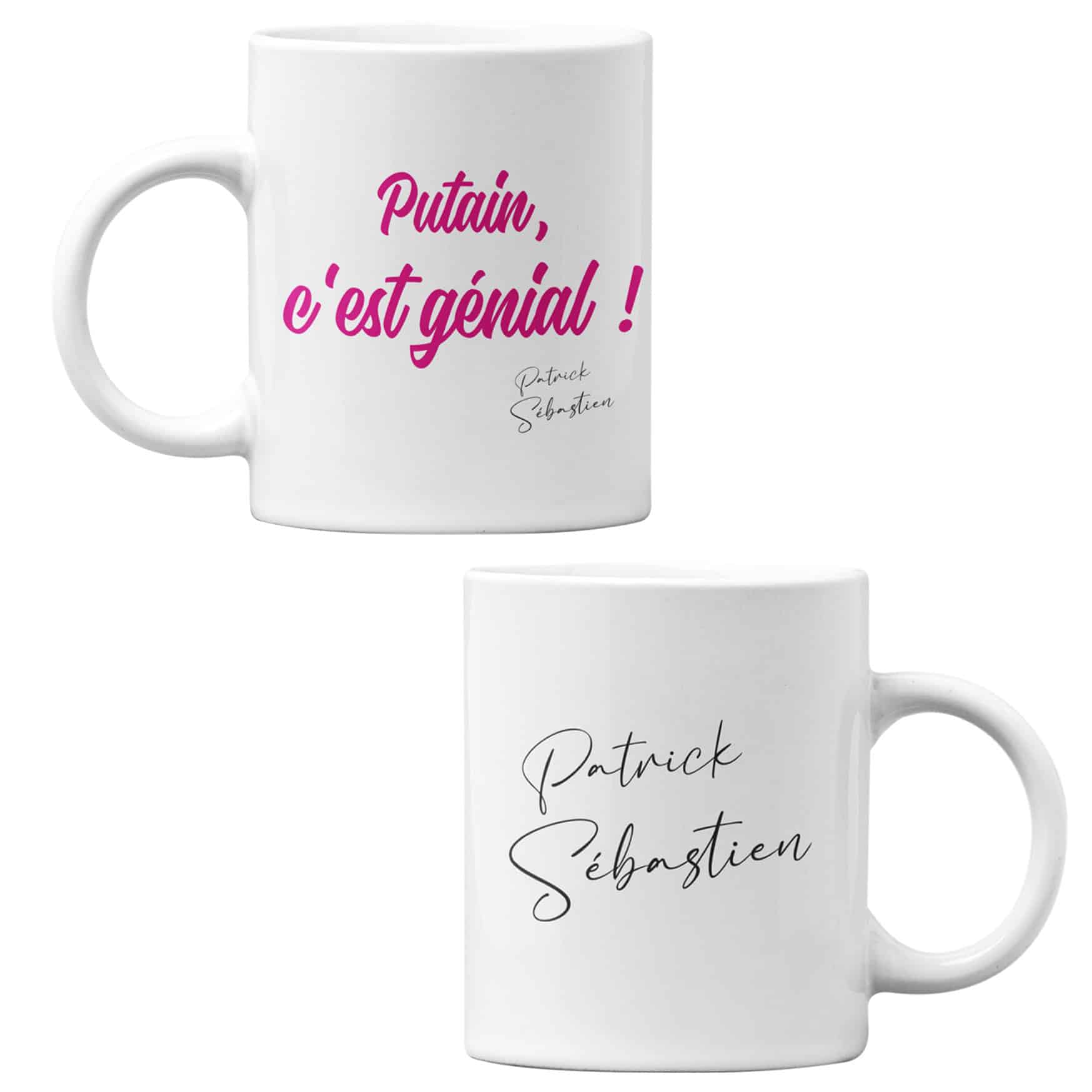 DUO OF MUGS PATRICK SEBASTIEN