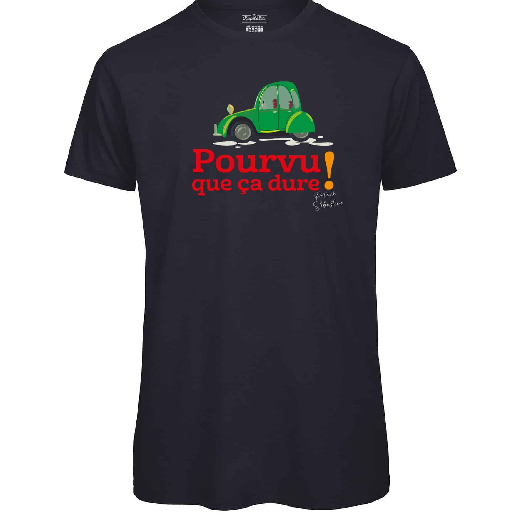 PATRICK SEBASTIEN MEN'S T-SHIRT "LONG LONG IT LASTS!"-4