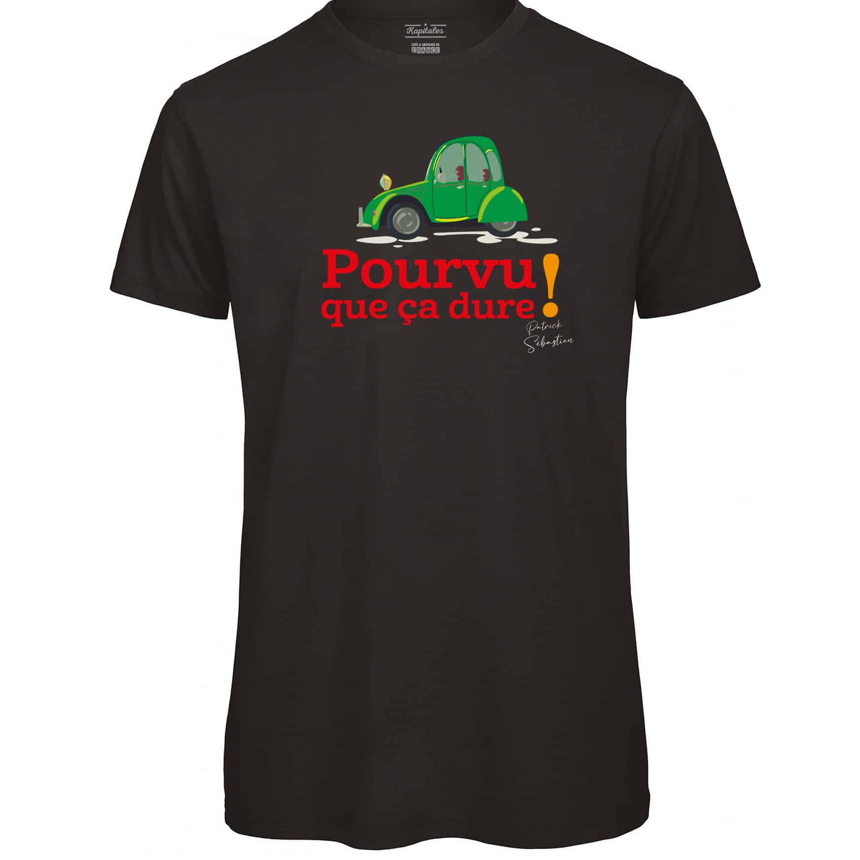 PATRICK SEBASTIEN MEN'S T-SHIRT "LONG LONG IT LASTS!"-3