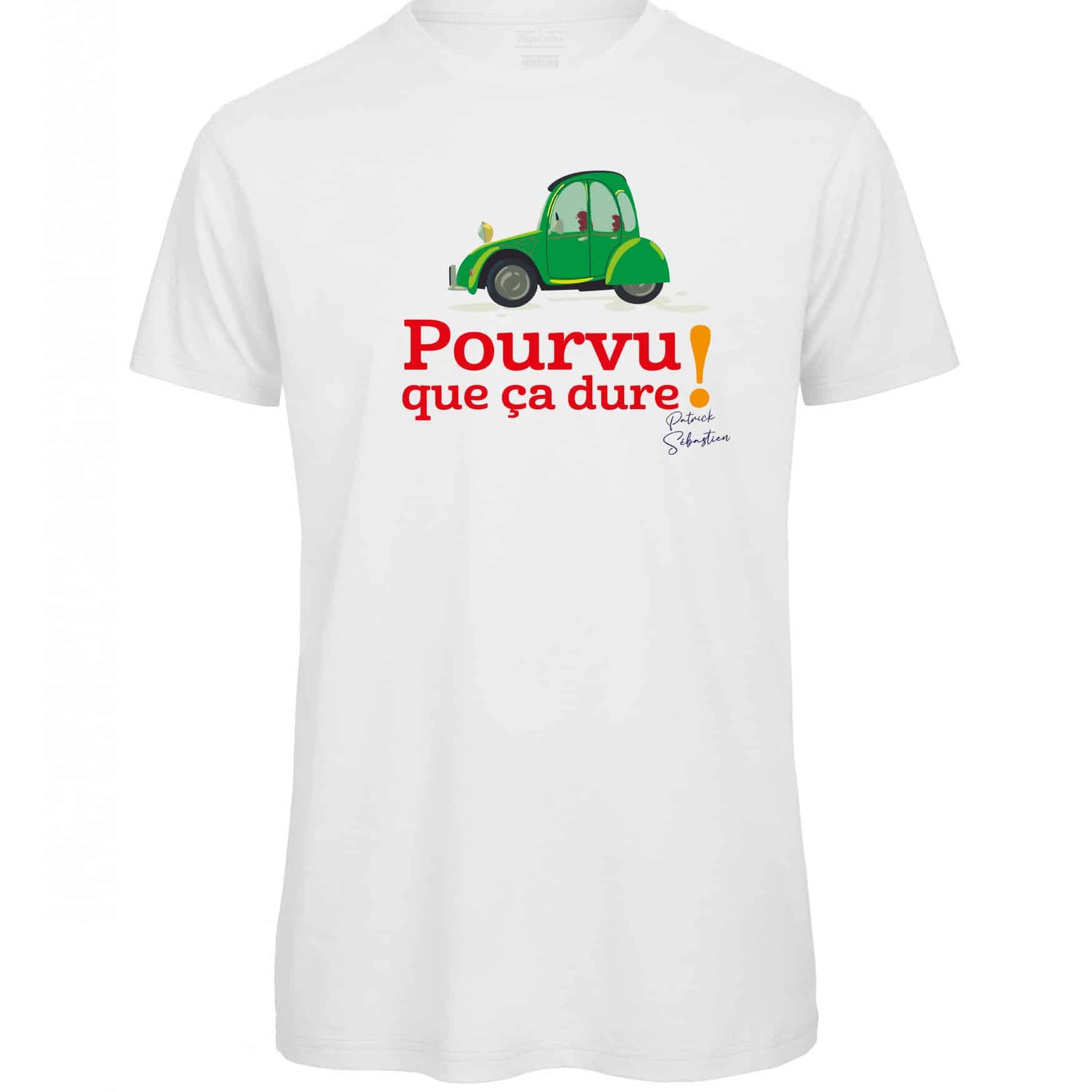 PATRICK SEBASTIEN MEN'S T-SHIRT "LONG LONG IT LASTS!"