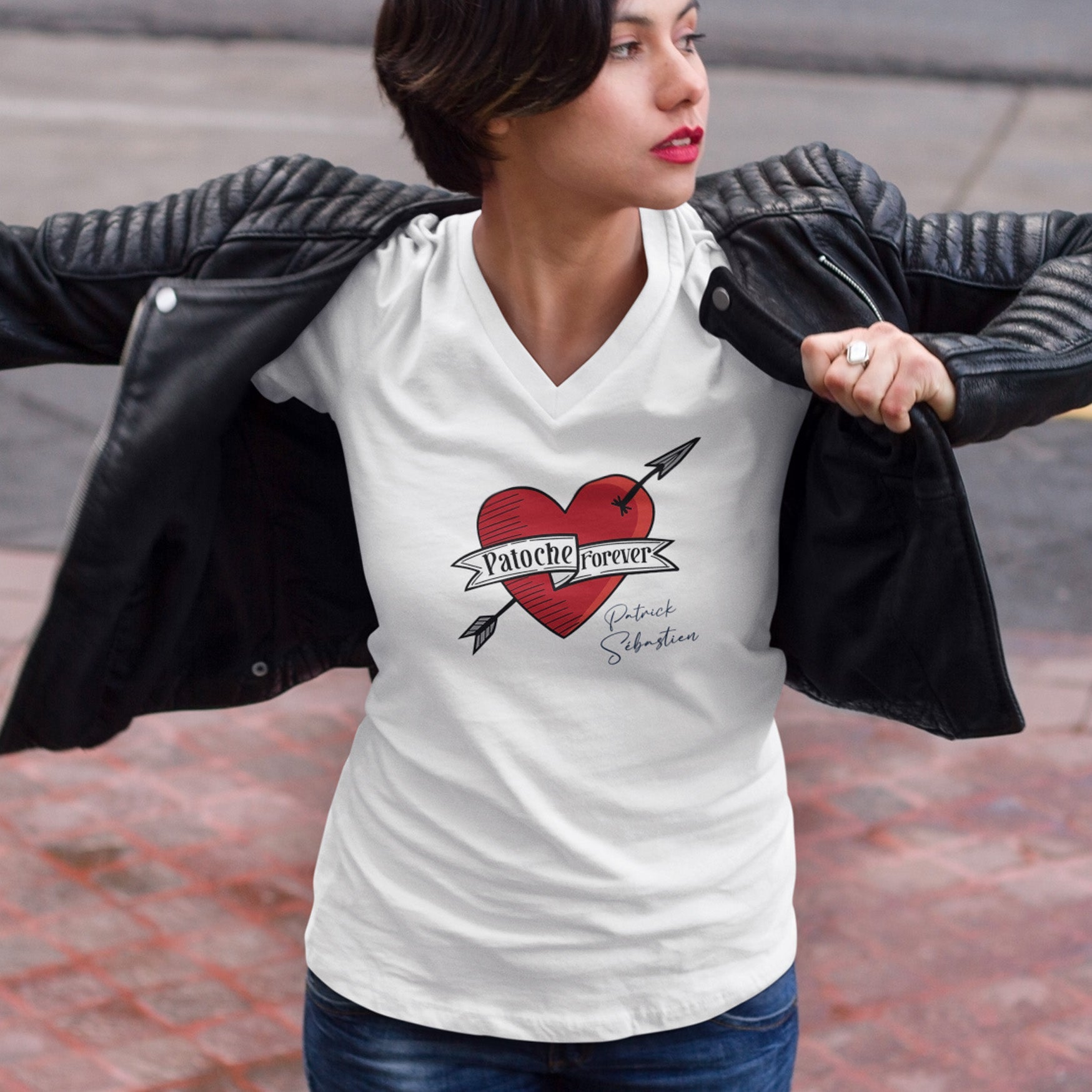 WOMEN'S PATRICK SEBASTIEN "PATOCHE FOREVER" T-SHIRT