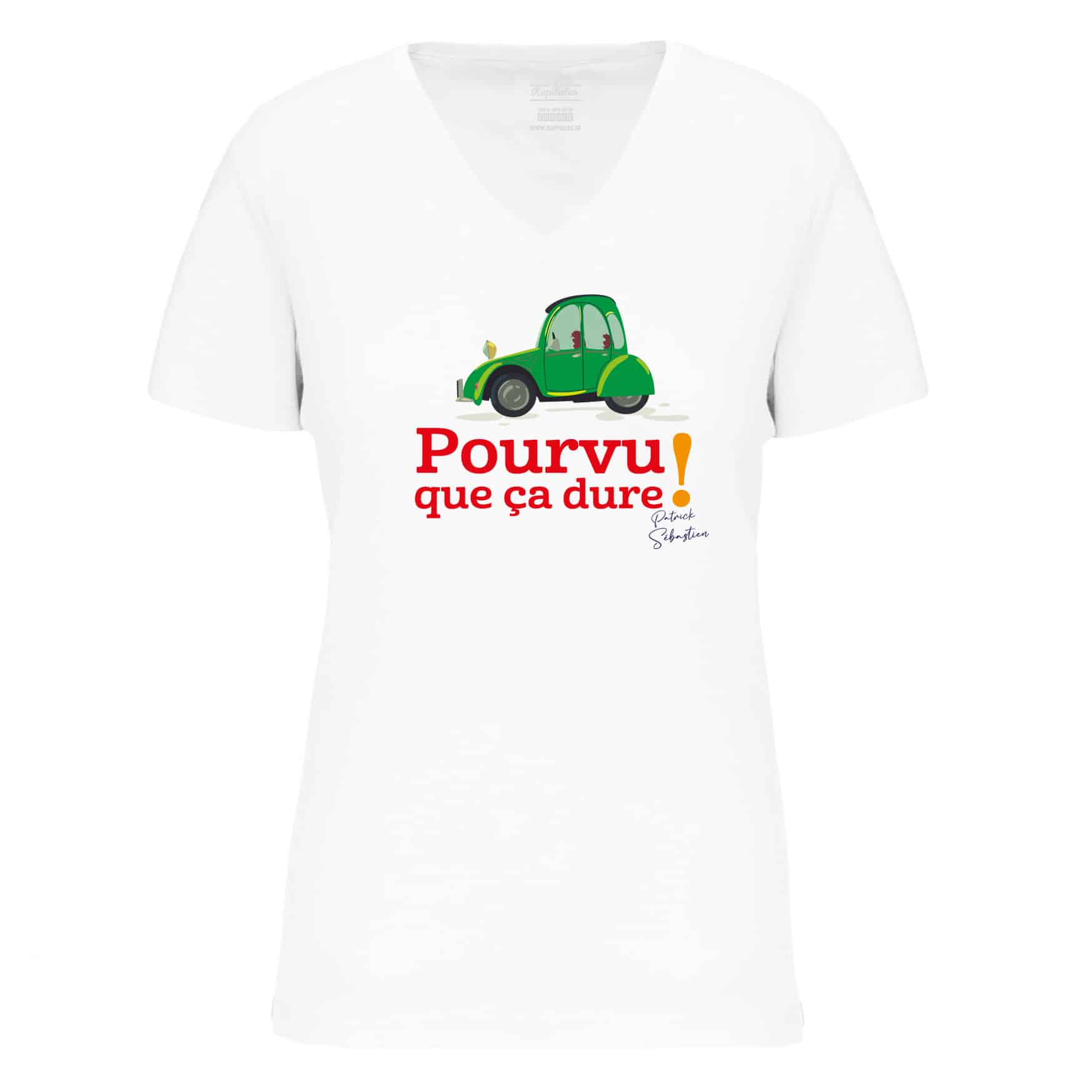WOMEN'S T-SHIRT PATRICK SEBASTIEN "AS LONG AS IT LASTS"