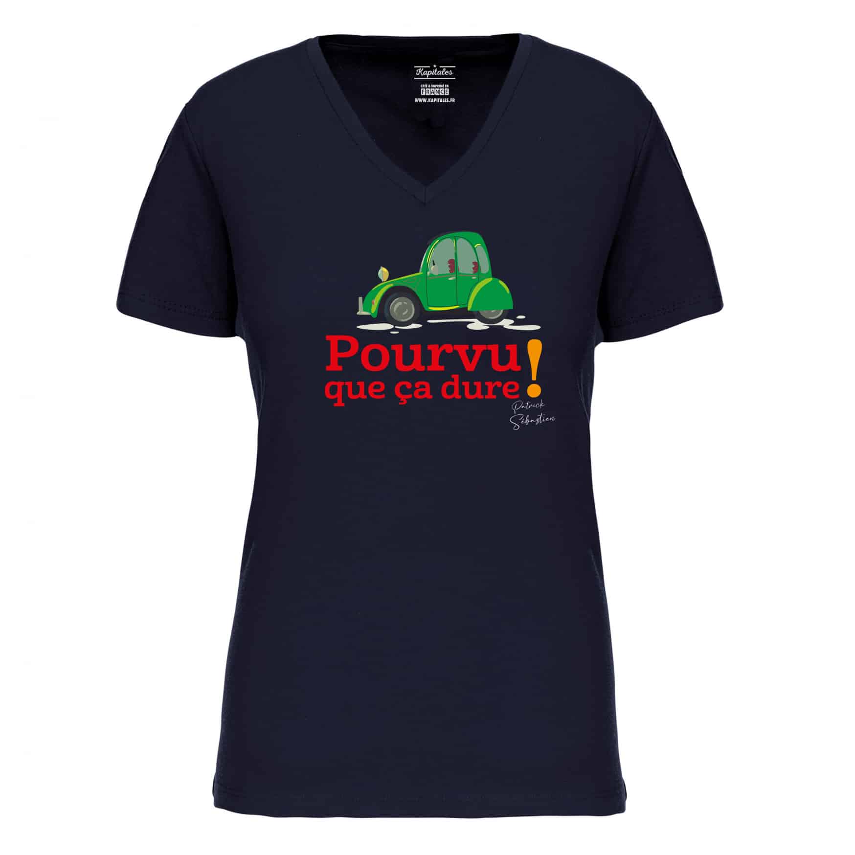 WOMEN'S T-SHIRT PATRICK SEBASTIEN "AS LONG AS IT LASTS"