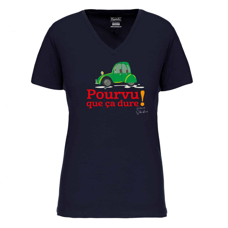WOMEN'S T-SHIRT PATRICK SEBASTIEN "AS LONG AS IT LASTS"-4