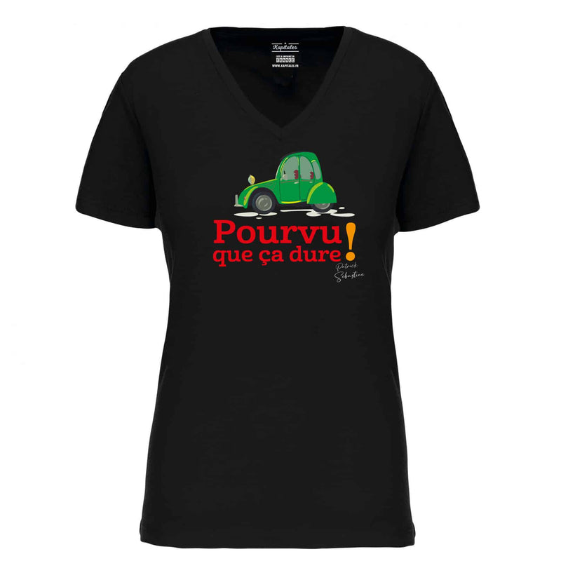 WOMEN'S T-SHIRT PATRICK SEBASTIEN "AS LONG AS IT LASTS"-3