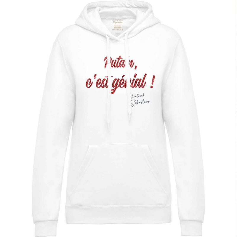 WOMEN'S SWEATSHIRT PATRICK SEBASTIEN "DAMN IT'S AWESOME!"-6