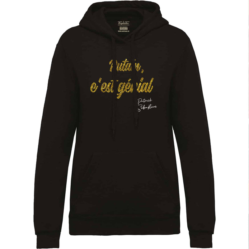 WOMEN'S SWEATSHIRT PATRICK SEBASTIEN "DAMN IT'S AWESOME!"-7