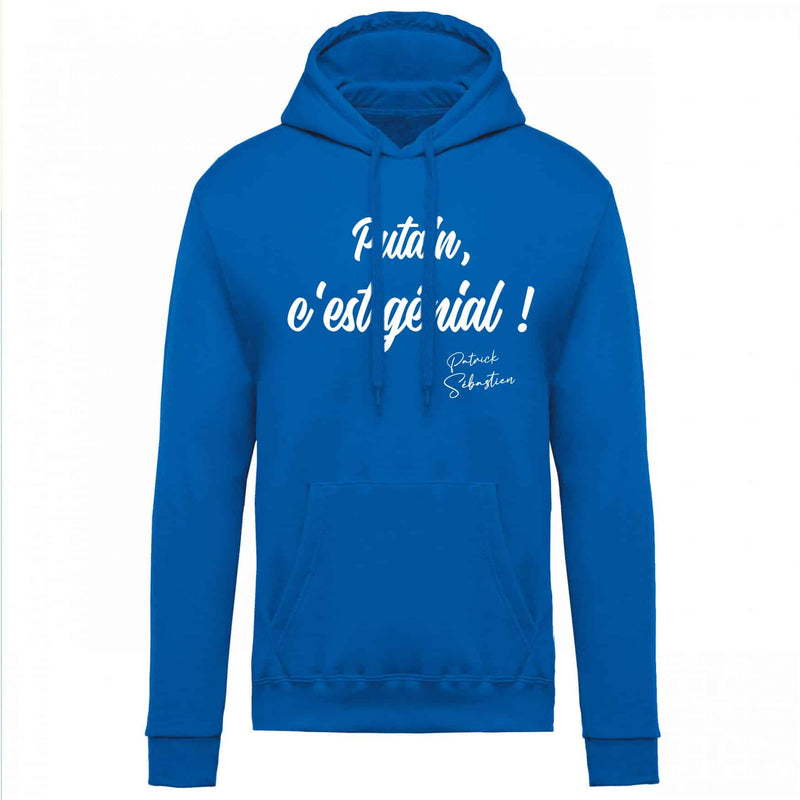 PATRICK SEBASTIEN MEN'S SWEATSHIRT "DAMN IT'S AWESOME!"-2