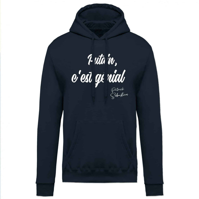 PATRICK SEBASTIEN MEN'S SWEATSHIRT "DAMN IT'S AWESOME!"-4