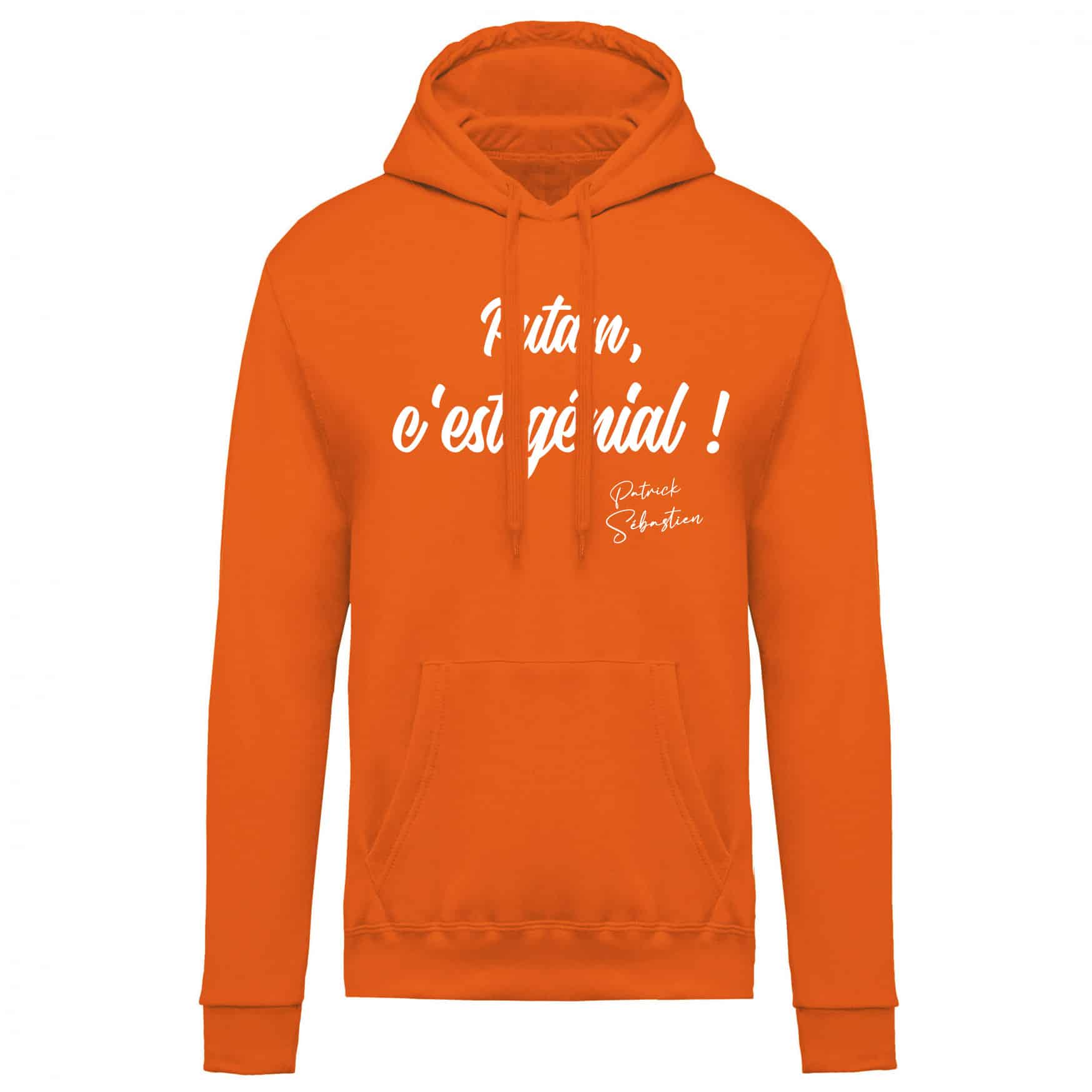 PATRICK SEBASTIEN MEN'S SWEATSHIRT "DAMN IT'S AWESOME!"-3