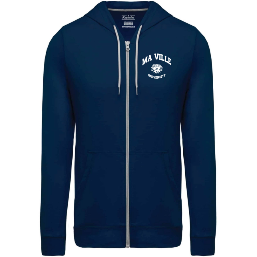 Veste Zippée Mixte-5