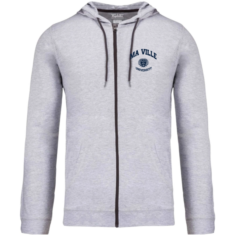 Veste Zippée Mixte-5