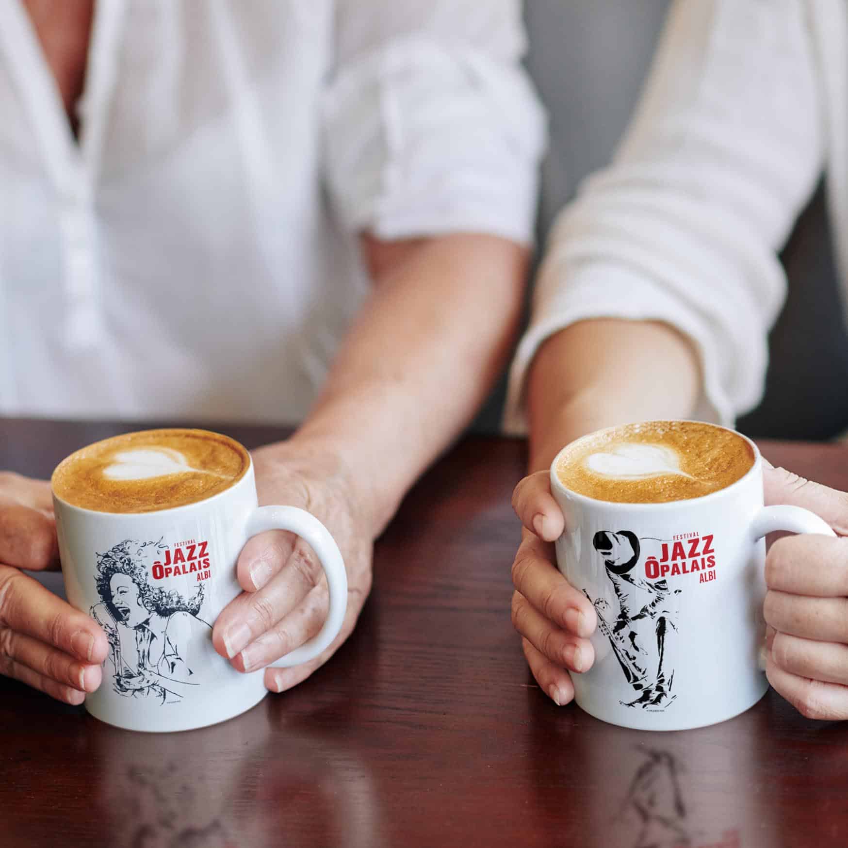 Jazz at the Palace Mug Duo