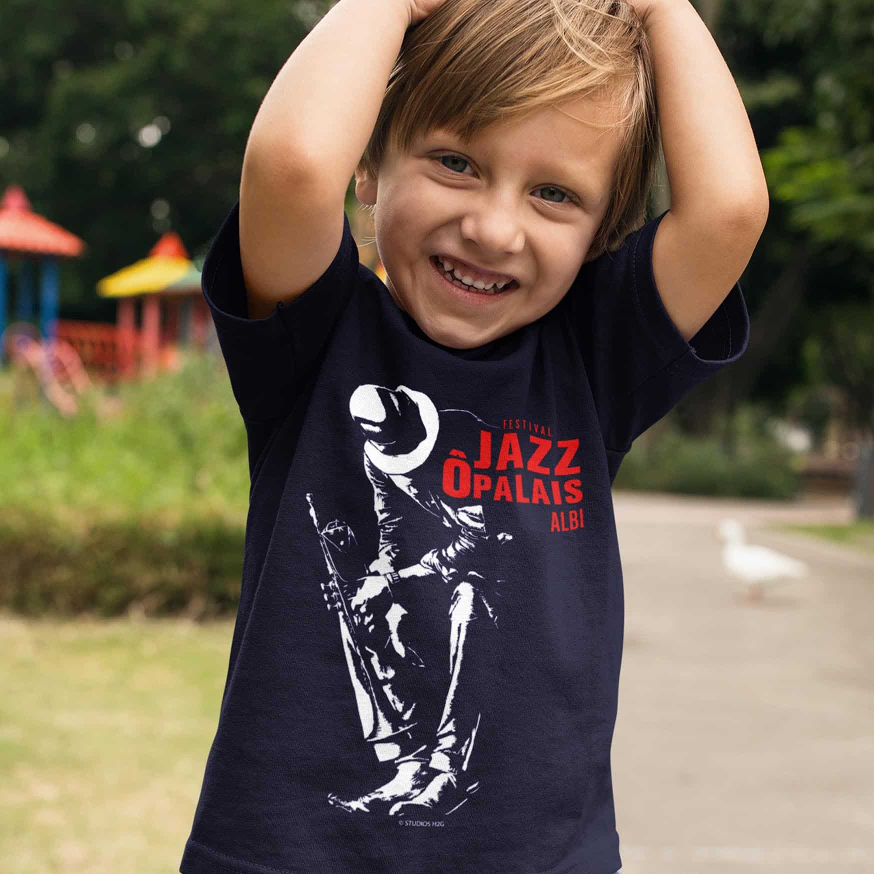 JAZZ Ô PALAIS Children's T-Shirt-3
