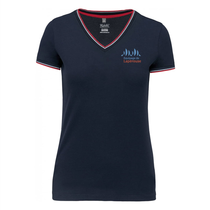 T-shirt Maille Piquée Femme Equipage de Lapérouse-2