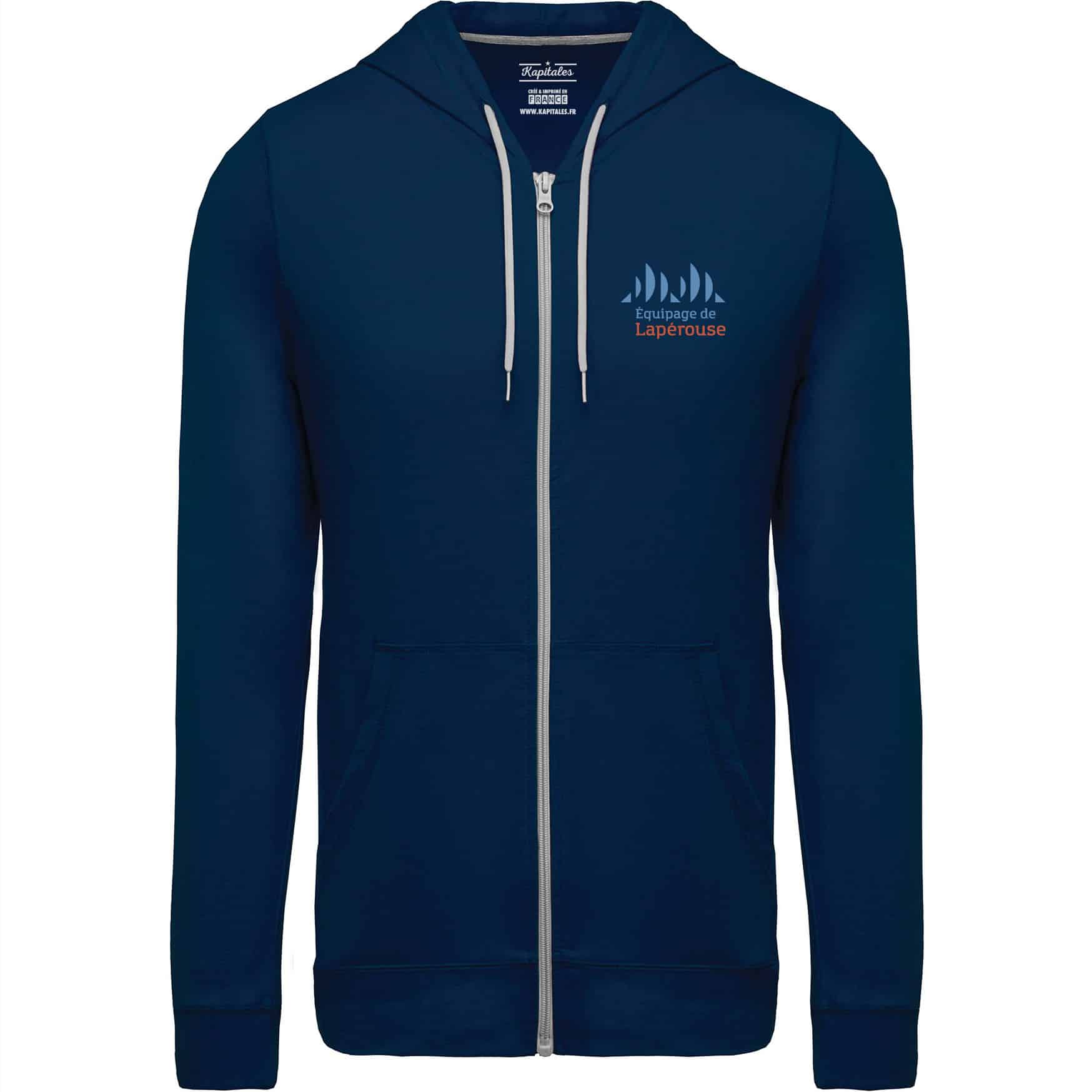 Lapérouse Crew Unisex Zip-Up Jacket