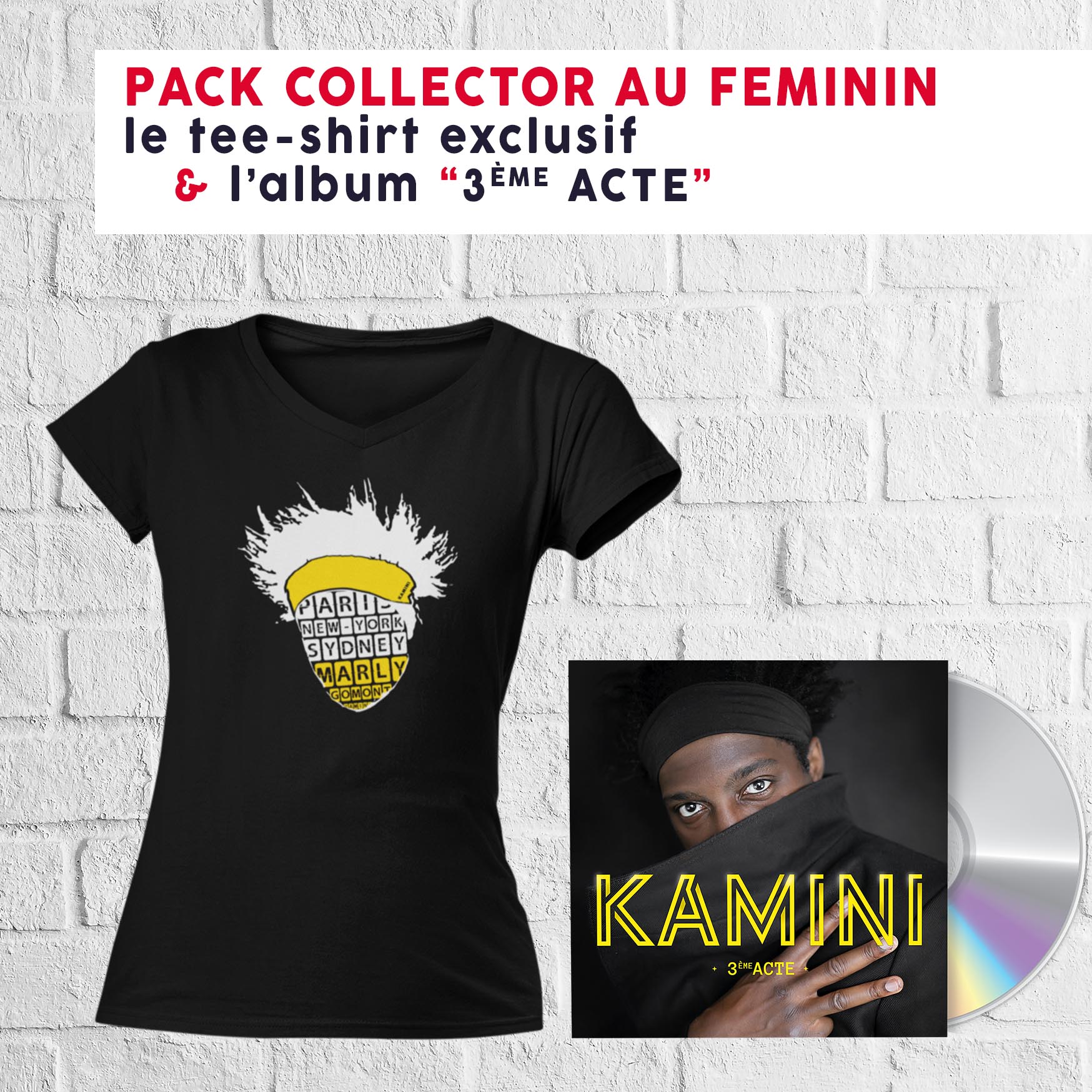 KAMINI pack collector au féminin