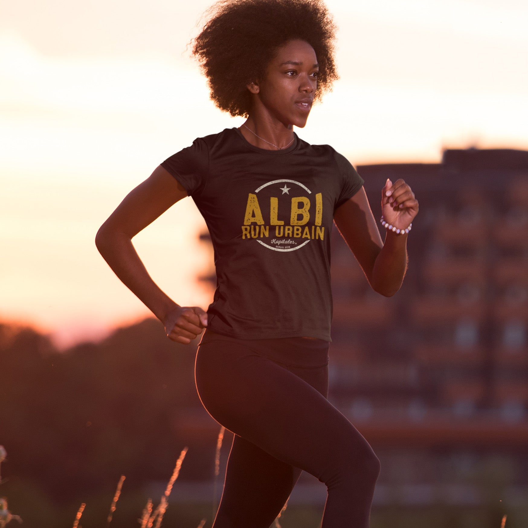 Women's Albi Run Sport T-shirt-1