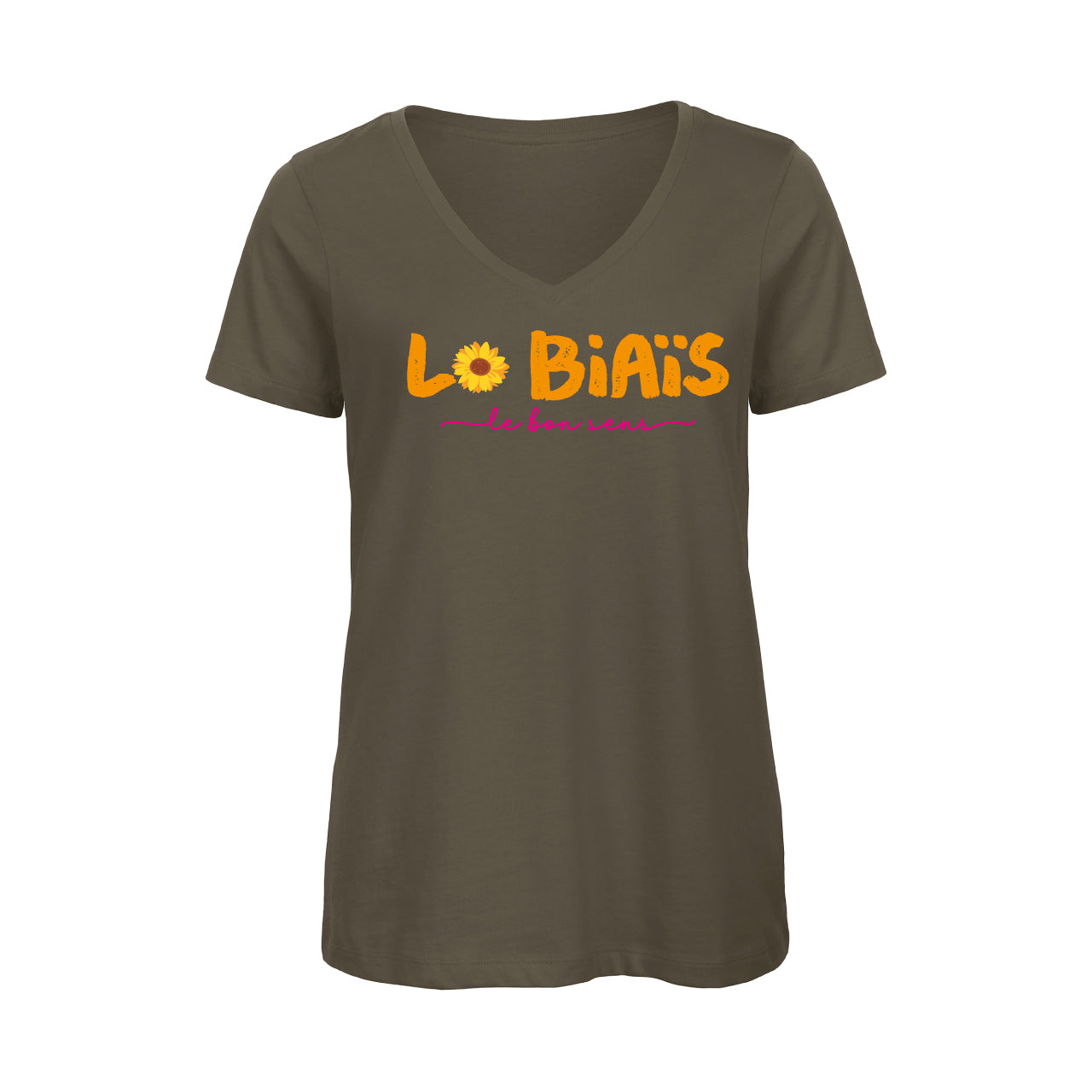 WOMEN'S T-SHIRT LO BIAIS "SUNFLOWER" BY JEAN LOUIS-5